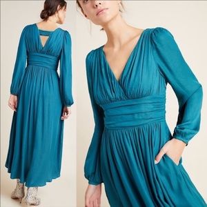 Anthropologie Gwendolyn maxi dress